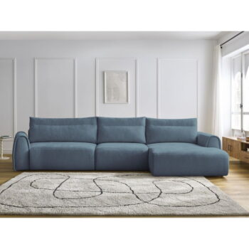 Modrá rohová pohovka Aden – Bobochic Paris - Image 11