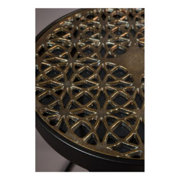 Kovový odkladací stolík Dutchbone Sari, ⌀ 33 cm - Image 9