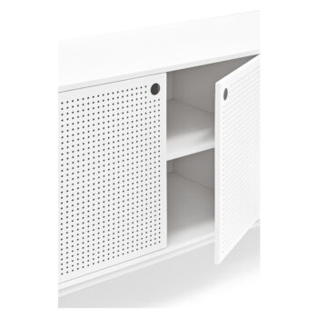 Biela komoda Teulat Punto, šírka 212 cm - Image 6