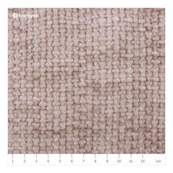 Béžová čalúnená dvojlôžková posteľ s úložným priestorom s roštom 200x200 cm Bellis – Micadoni Home - Image 6