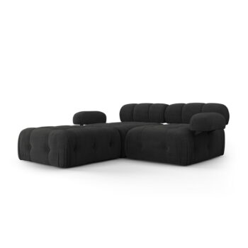 Čierna rohová pohovka Ferento – Cosmopolitan Design - Image 6