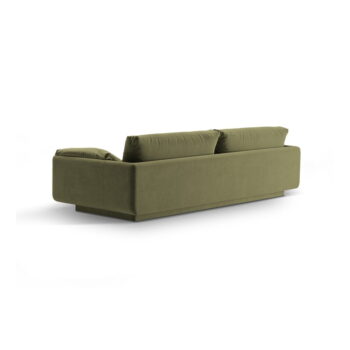 Svetlozelená pohovka z textílie bouclé 250 cm Torino – Micadoni Home - Image 3