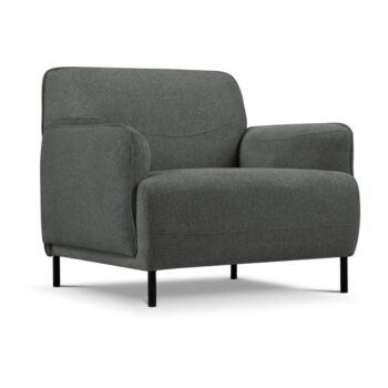 Sivé kreslo Windsor & Co Sofas Neso - Image 2