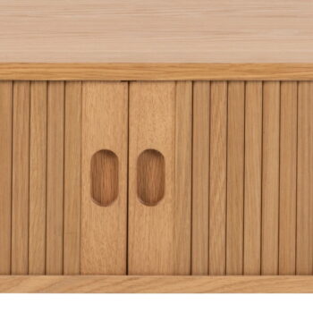 TV stolík v dekore duba v prírodnej farbe 140x45 cm Langley – Actona - Image 7