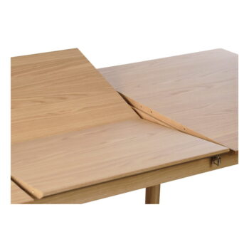 Rozkladací jedálenský stôl s doskou v dubovom dekore v prírodnej farbe 95x200 cm Bari – Unique Furniture – Obrázok 5