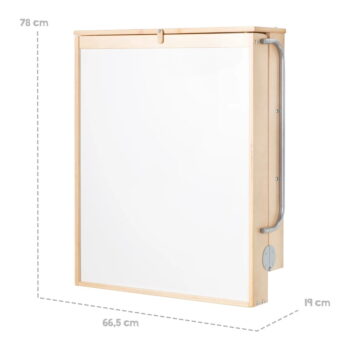 Závesný prebaľovací pult v prírodnej farbe Roba style - Roba - Image 2