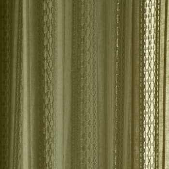 Khaki záclona 140x183 cm Zofia Broderie Anglaise – Pineapple Elephant - Image 4