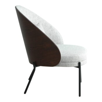 Svetlosivé kreslo Canelas – House Nordic - Image 3