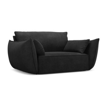 Tmavosivé kreslo Vanda - Mazzini Sofas – Obrázok 2