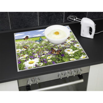 Kryt na stenu pri sporáku z tvrdeného skla 50x56 cm – Maximex - Image 4