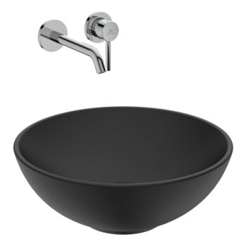 Matne čierne keramické okrúhle umývadlo ø 41 cm Strada O – Ideal Standard - Image 4