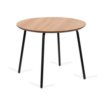 Okrúhle konferenčné stolíky v prírodnej farbe v súprave 2 ks ø 55 cm Luke – Bonami Essentials - Image 3