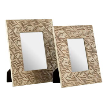 Drevený rámček v zlatej farbe 21x25 cm Bowerbird – Premier Housewares - Image 4