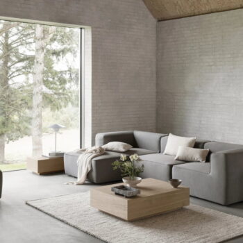 Konferenčný stolík v dekore duba 70x100 cm GOBA – Blomus – Obrázok 5