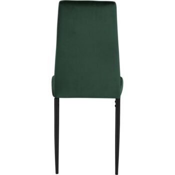 Tmavozelená zamatová jedálenská stolička Kelly – Støraa - Image 2