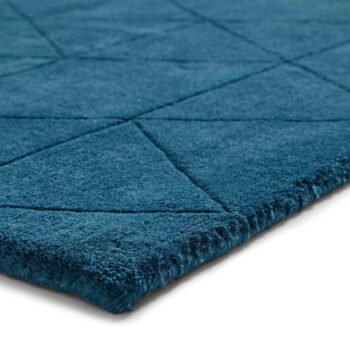 Modrý vlnený koberec Think Rugs Kasbah, 150 x 230 cm - Image 2