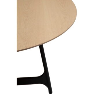 Okrúhly jedálenský stôl s doskou v dubovom dekóre ø 120 cm Ooid – DAN-FORM Denmark - Image 3
