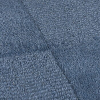 Tmavomodrý ručne tkaný vlnený koberec 200x290 cm Checkerboard – Flair Rugs - Image 4