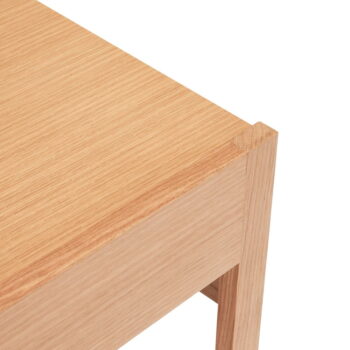 Konferenčný stolík s doskou v dubovom dekore v prírodnej farbe 50x120 cm Forma – Hübsch - Image 4
