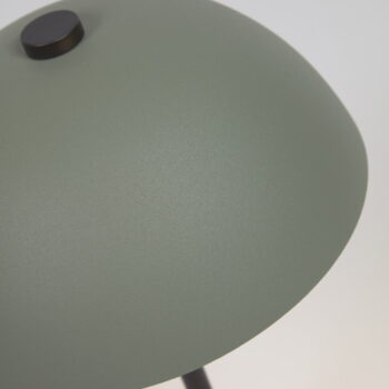 Zelená stolová lampa s kovovým tienidlom (výška 33 cm) Aleyla - Kave Home - Image 4