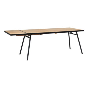 Prídavná doska k jedálenskému stolu v dekore duba 45x90 cm Calvi – Unique Furniture – Obrázok 5