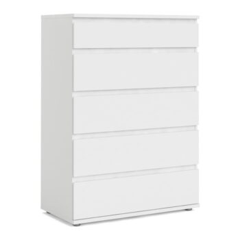 Biela vysoká komoda 77x107 cm Nova – Tvilum - Image 6