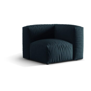 Tmavomodrý modul pohovky (variabilný) Martina – Micadoni Home - Image 2