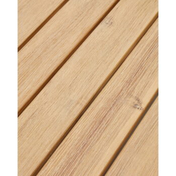 Okrúhly záhradný odkladací stolík s doskou z akácie ø 70 cm Dandara – Kave Home - Image 7