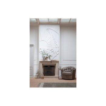 Kovový okrúhly odkladací stolík 26x26 cm Position – BePureHome – Obrázok 4