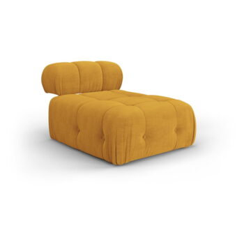 Modul pohovky v horčicovej farbe Ferento – Cosmopolitan Design - Image 4