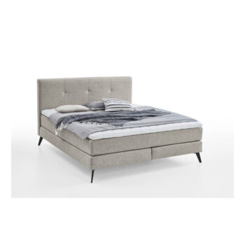 Svetlosivá boxspring posteľ 160x200 cm ANCONA – Meise Möbel - Image 4