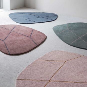 Zelený vlnený koberec 120x154 cm Shape - Mette Ditmer Denmark - Image 4