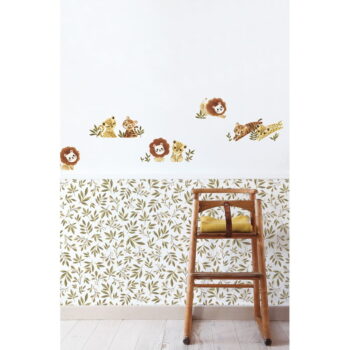 Hárok samolepiek 30x42 cm Little Jungle Animals – Lilipinso - Image 2