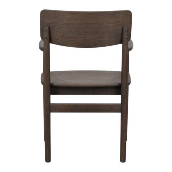 Tmavohnedá jedálenská stolička z dubového dreva Maidstone – Rowico – Obrázok 4