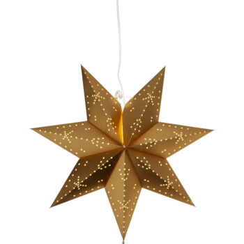 Vianočná svetelná dekorácia v zlatej farbe ø 45 cm Classic - Star Trading - Image 2