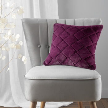 Dekoračný vankúš 43x43 cm Cosy Diamond - Catherine Lansfield – Obrázok 2