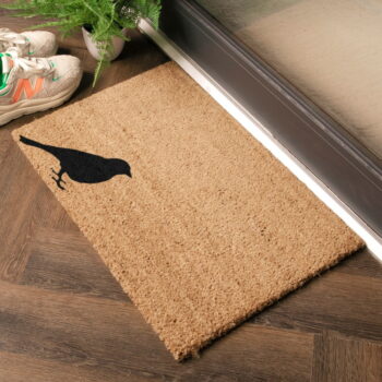 Rohožka z kokosového vlákna 40x60 cm Bird – Artsy Doormats – Obrázok 4