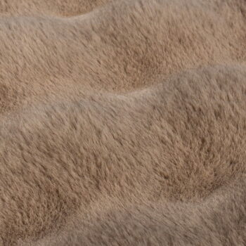 Hnedá syntetická kožušina 80x150 cm Waffle Faux Fur – Flair Rugs - Image 3