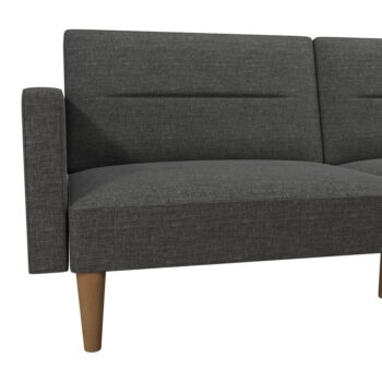 Sivá rozkladacia pohovka 204 cm Channel - Støraa - Image 3