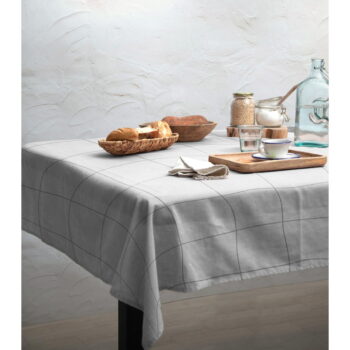 Obrus Really Nice Things Grey Lines, 140 x 140 cm - Image 2