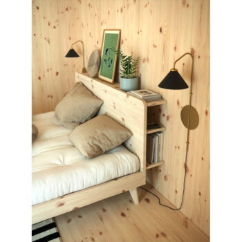 Dvojlôžková posteľ z borovicového dreva s roštom 160x200 cm Retreat – Karup Design – Obrázok 5