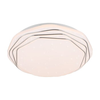Biele LED stropné svietidlo ø 38 cm Dizzy – Trio - Image 3
