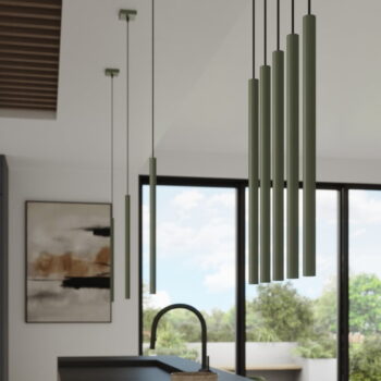 Zelené závesné svietidlo ø 15 cm Fideus – Nice Lamps - Image 4