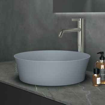 Svetlomodré keramické okrúhle umývadlo ø 40 cm Ipalyss – Ideal Standard - Image 5