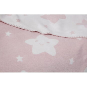 Ružová detská deka 120x100 cm Star - Minimalist Cushion Covers - Image 3
