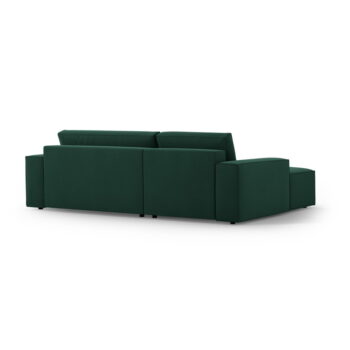 Zelená rozkladacia rohová pohovka (ľavý roh) Jodie – Micadoni Home - Image 8
