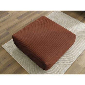 Menčestrová podnožka v tehlovej farbe Lucien – Bobochic Paris - Image 7