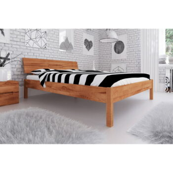 Dvojlôžková posteľ z bukového dreva 200x200 cm Vento - The Beds - Image 4