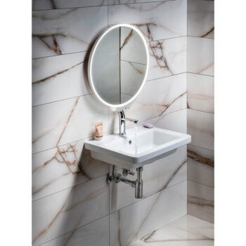 Biele keramické umývadlo 60x45 cm City – Sapho - Image 2