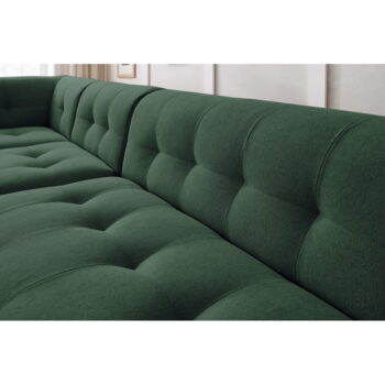 Tmavozelená rohová pohovka (ľavý roh) Kleber - Bobochic Paris - Image 3